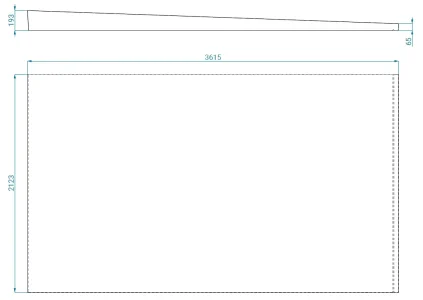 Techo doble Nicho 90