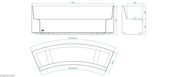 MOB-ALM-Banco curvo con respaldo ALMA_FT